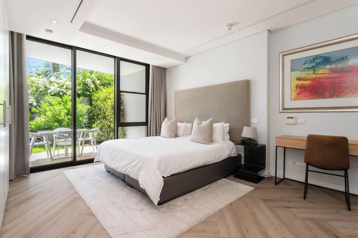 Two Bedroom Premier Private Pool 1 | 1 dormitorio, ropa de cama de alta calidad, caja fuerte