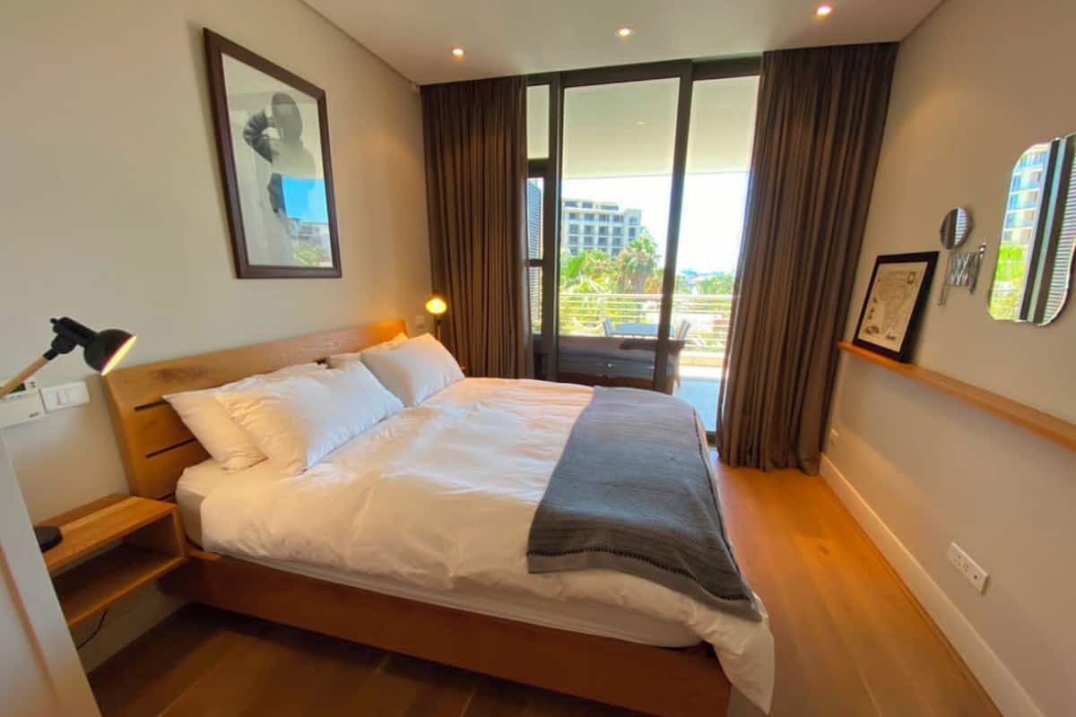 1 quarto, roupas de cama premium, cofres nos quartos