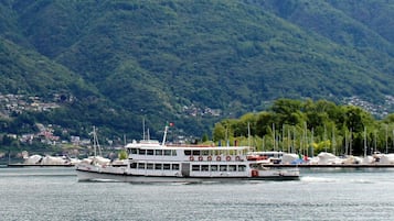 Blick von der Unterkunft