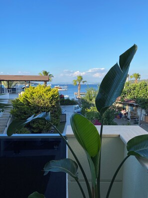 Comfort Triple Room, Terrace, Sea View | Terrace/patio - Eda Motel (Bodrum)
