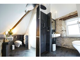 Egyptian cotton sheets, iron/ironing board, free cribs/infant beds