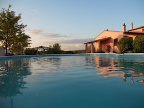 Seasonal outdoor pool