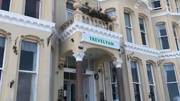 Fassade der Unterkunft