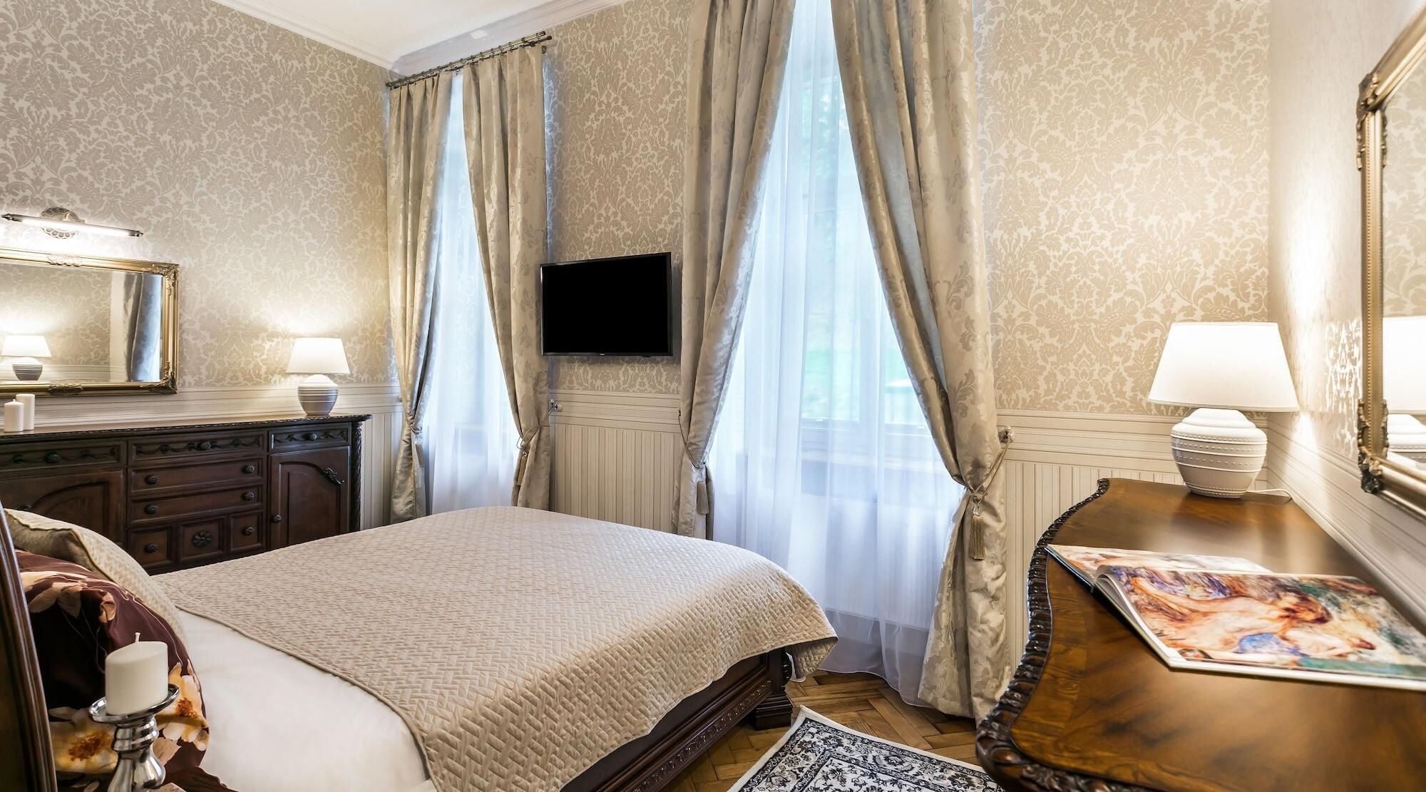 1 bilik tidur, peralatan tempat tidur premium, seterika/papan seterika 