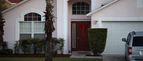 Majoituspaikan julkisivu