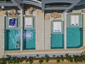 View from room - Parthenis Beach Suites by the Sea (Hersonissos)