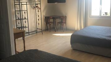 Family Room | Individually decorated, individually furnished, blackout drapes