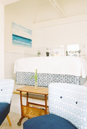 Dobbeltrom, havneutsikt | Sengetøy i egyptisk bomull, sengetøy av topp kvalitet og minibar