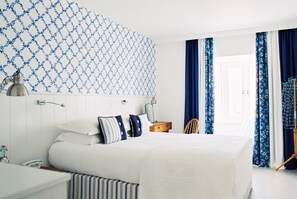 Deluxe Double Room, Harbour View | Egyptian cotton sheets, premium bedding, minibar, individually decorated - Trevose Harbour House (St Ives)