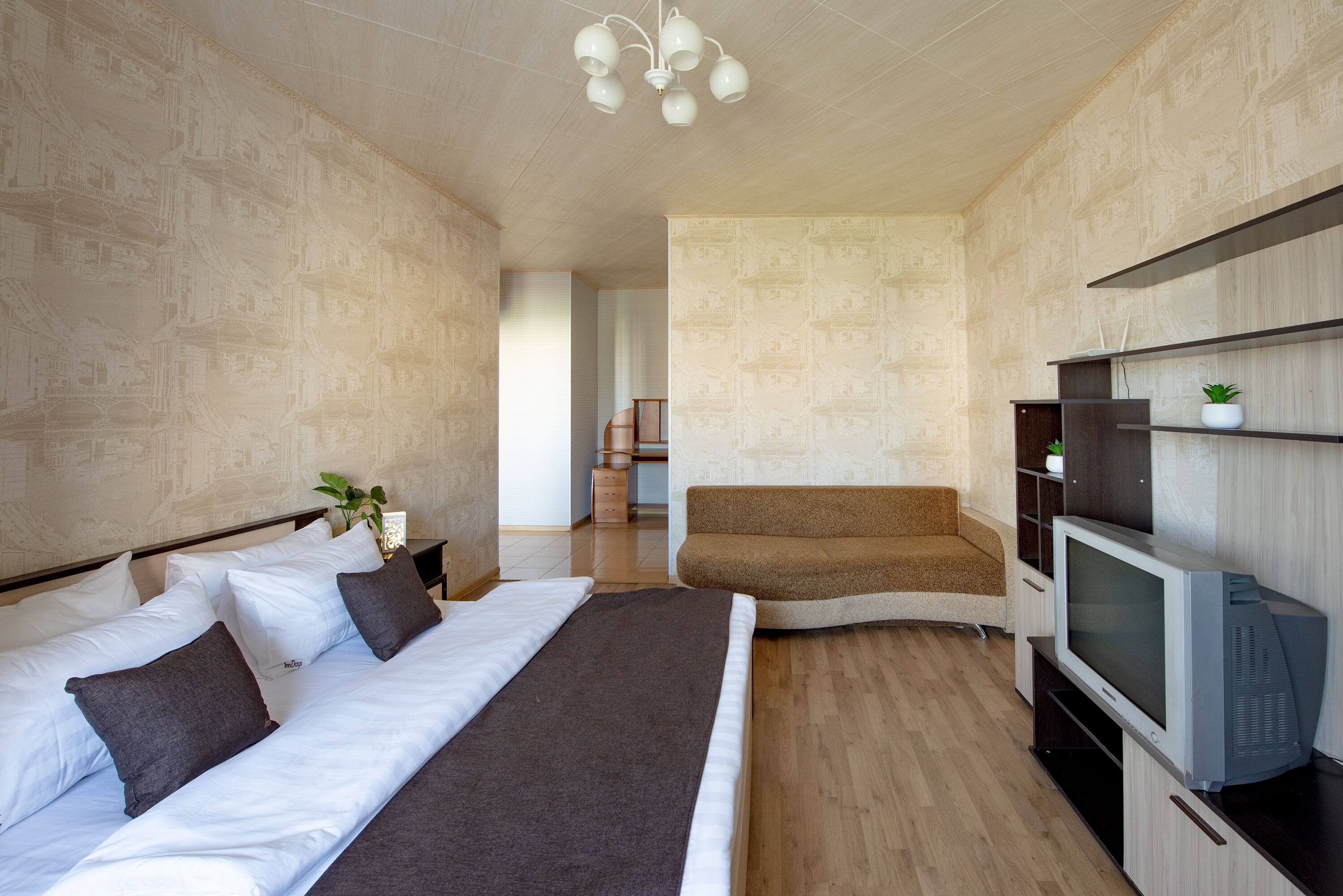 Apartment, 1 Schlafzimmer | 1 Schlafzimmer, Bügeleisen/Bügelbrett, Zustellbetten, kostenloses WLAN