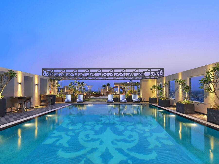 Seasonal outdoor pool