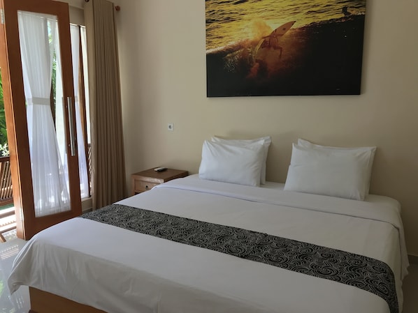 Deluxe Room, 1 Double Bed, Garden View | View from room