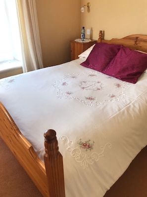 Desk, iron/ironing board, free WiFi, bed sheets