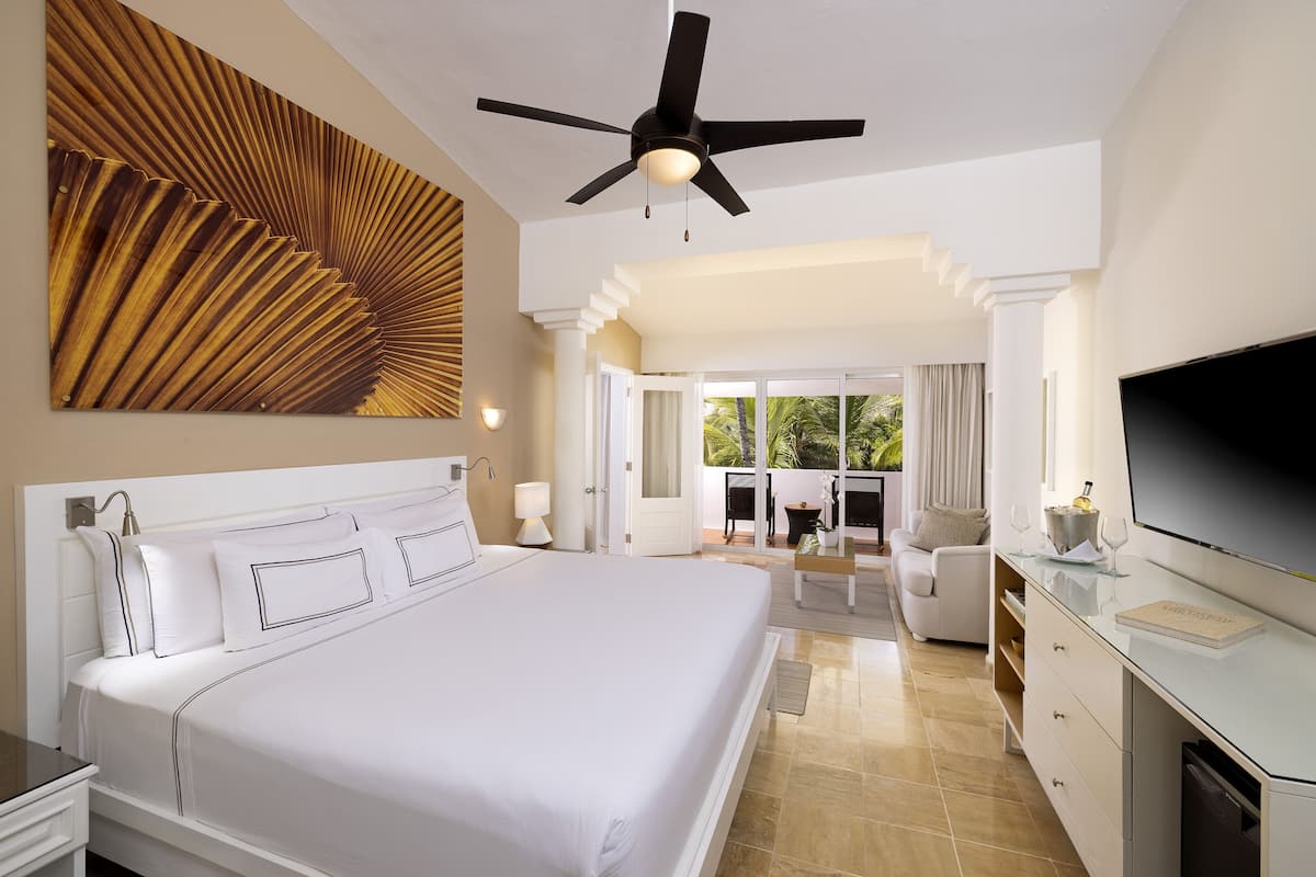 The Level Master Suite Tropical Palms | 1 室のベッドルーム、高級寝具、ミニバー (無料)、セーフティボックス (室内)