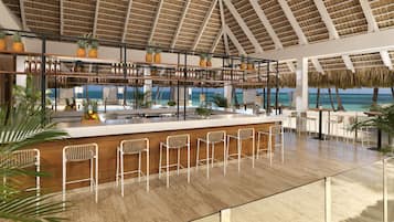 7 barir/setustofur, bar ofan í sundlaug, sundlaugabar, strandbar