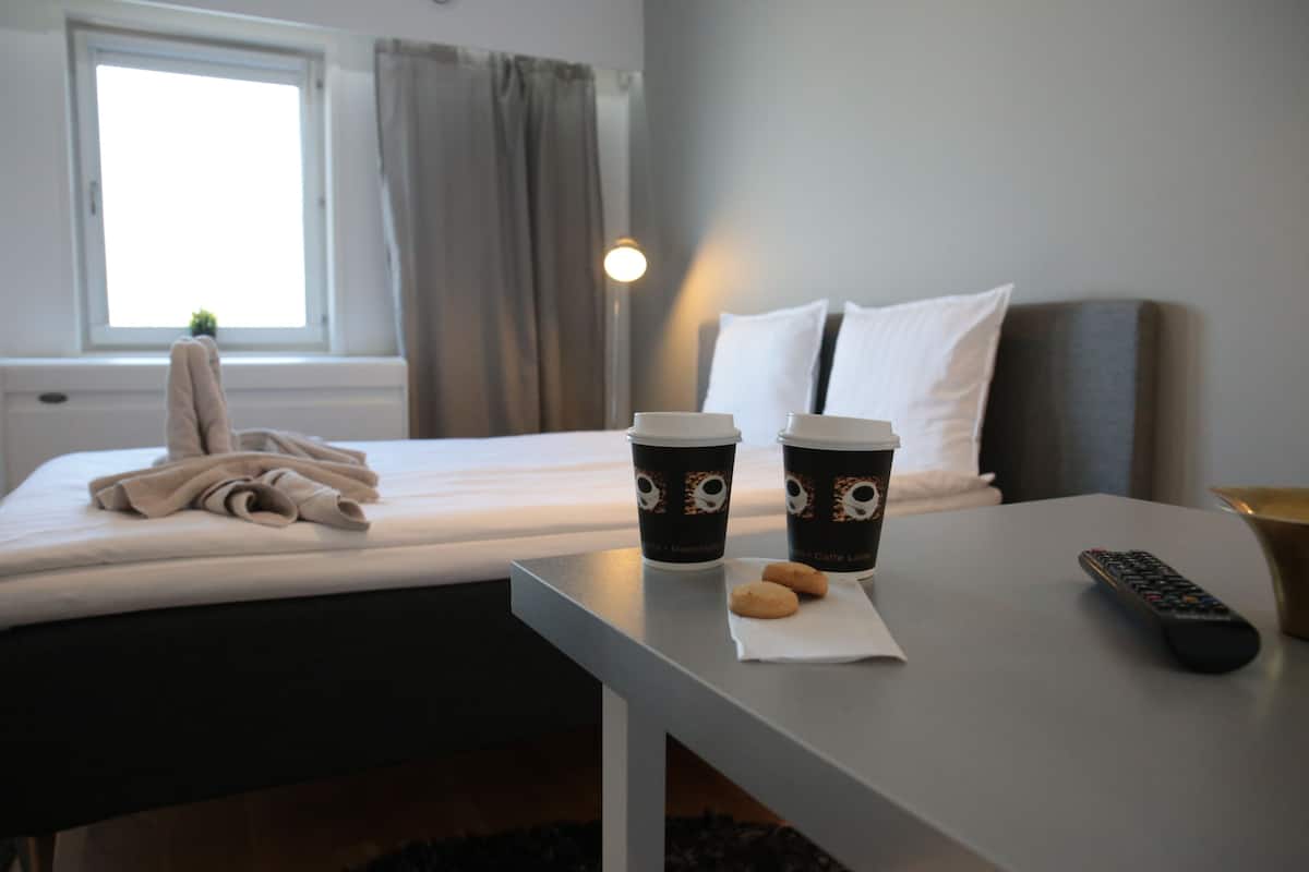 deluxe double room | 1 bedroom, premium bedding, desk, blackout curtains