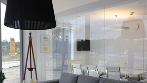 Sitteområde i lobbyen