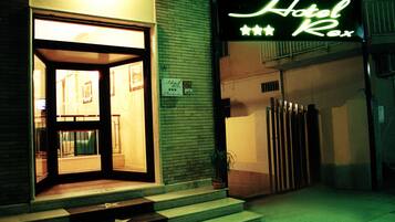 Fassade der Unterkunft