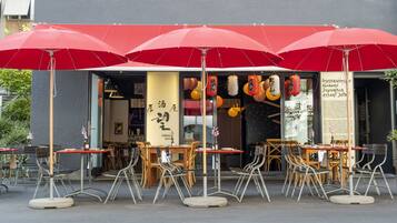 Lunch and dinner served, Japanese cuisine