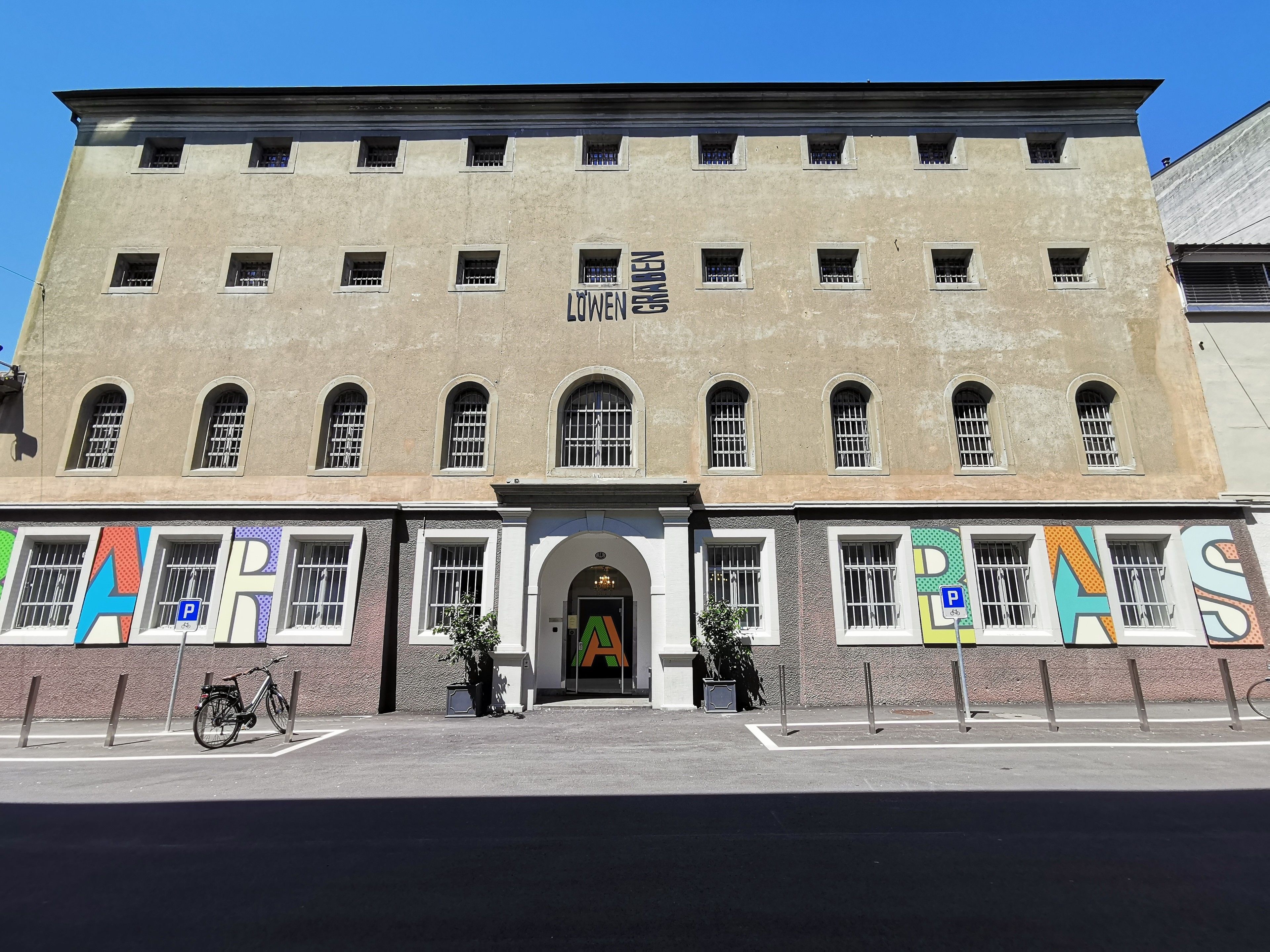 Fassade der Unterkunft