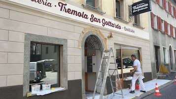 Entrada de la propiedad