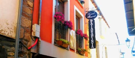 Façade de l’hébergement