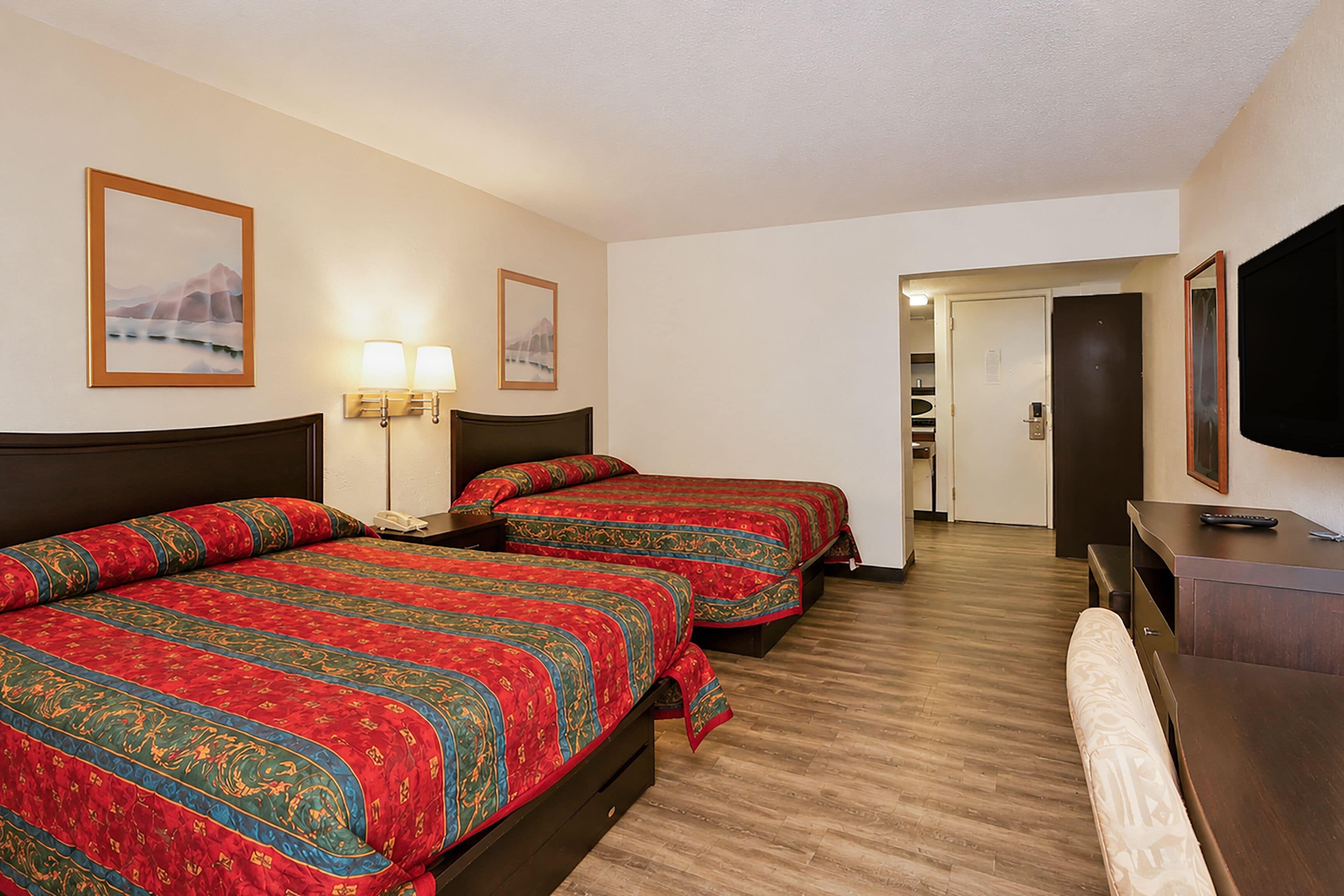 Room, Non Smoking (2 Full Beds) | Iron/ironing board (on request), free cots/infant beds, rollaway beds