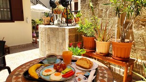 Daily self-serve breakfast for a fee - Eleni Rooms (Rhodes)