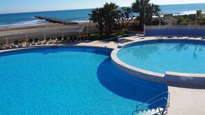Seasonal outdoor pool