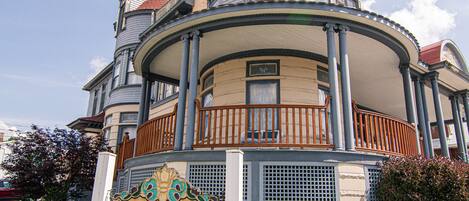 Fassade der Unterkunft