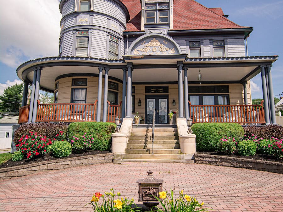 Front of property - evening/night