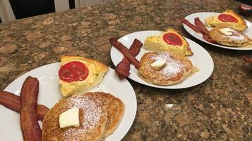 Free daily full breakfast