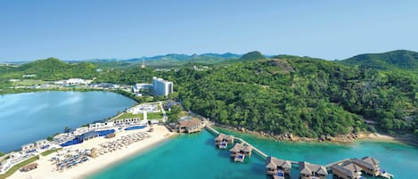 Blick von der Unterkunft