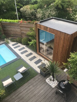 Outdoor pool - Urbanhouse Cocoon Studio (Toulouse)