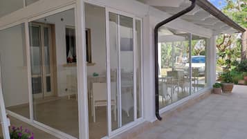 Facciata della struttura