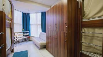 Comfort Shared Dormitory, Women only | In-room safe, blackout drapes, soundproofing, free WiFi
