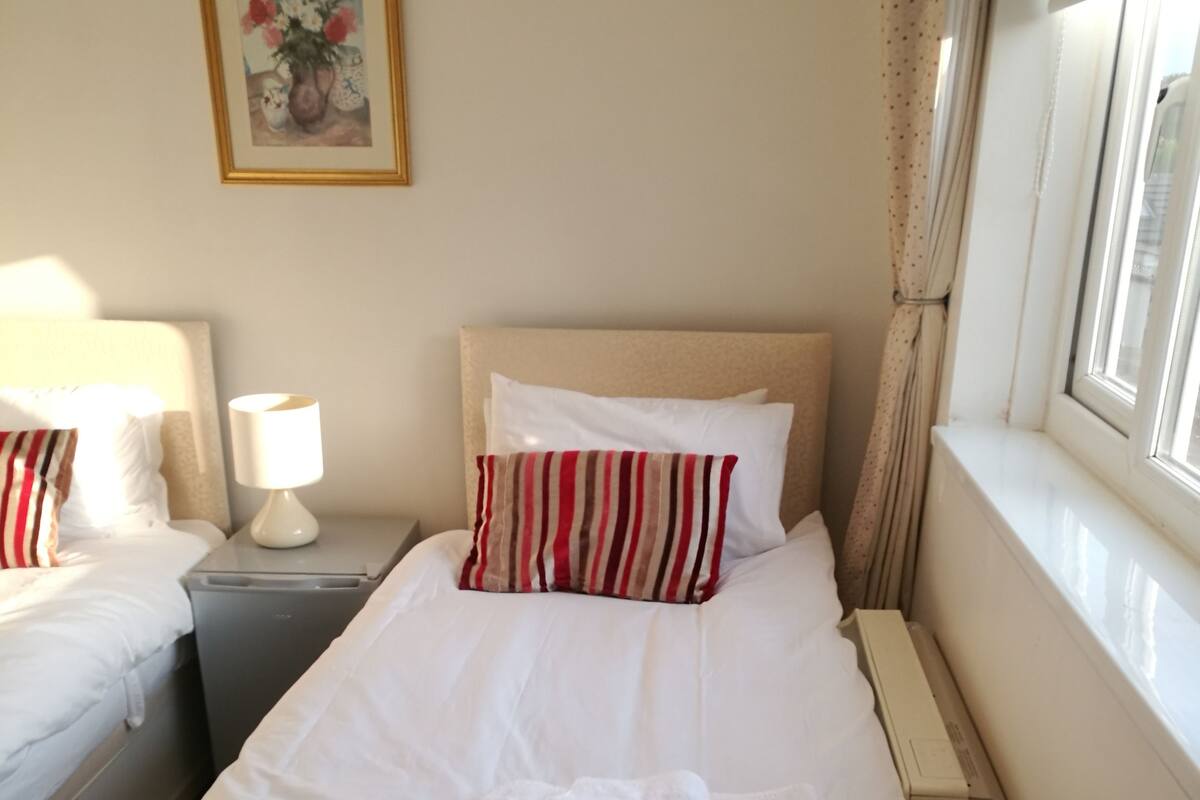 Twin Room, Private Bathroom (3) | Premium bedding, iron/ironing board, free WiFi, bed sheets