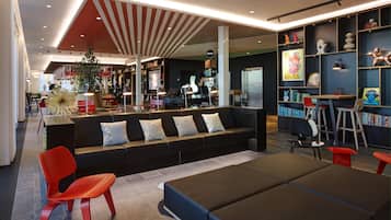 Sala de estar en el lobby