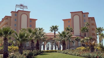 Voorkant van accommodatie