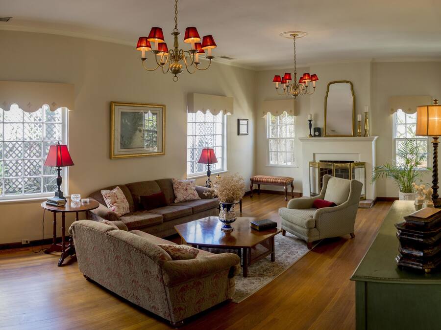 House | Living area | -42-inch flat-screen TV with cable channels, TV