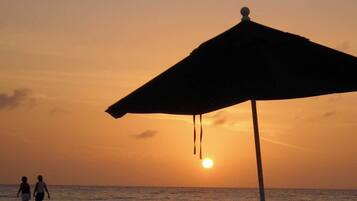 Aan het strand, strandlakens