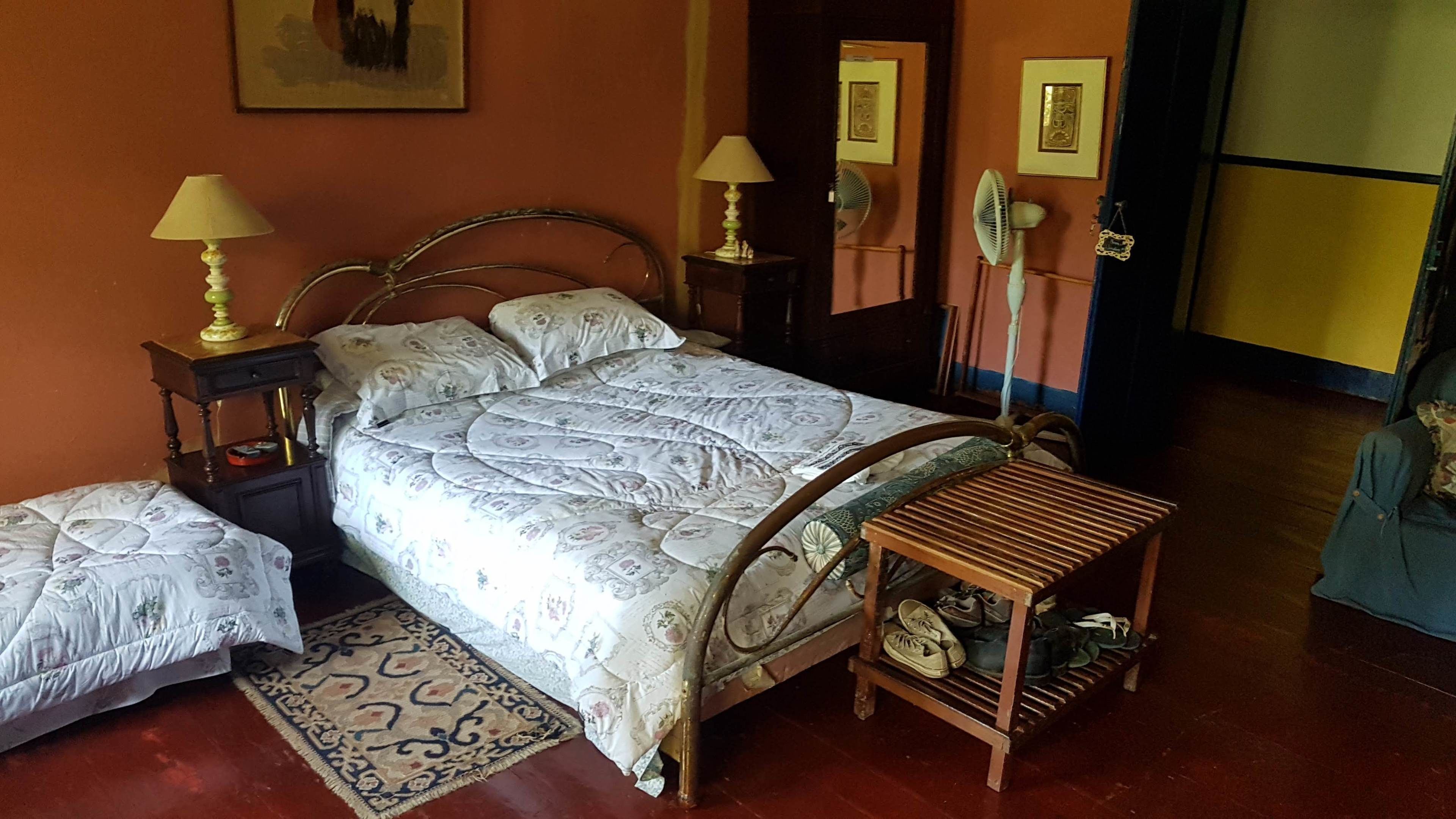 Familie vierpersoonskamer, uitzicht op tuin, uitzicht op gebergte | Gratis wifi