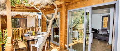 Mobile Home Supérieur | Terrasse/Patio