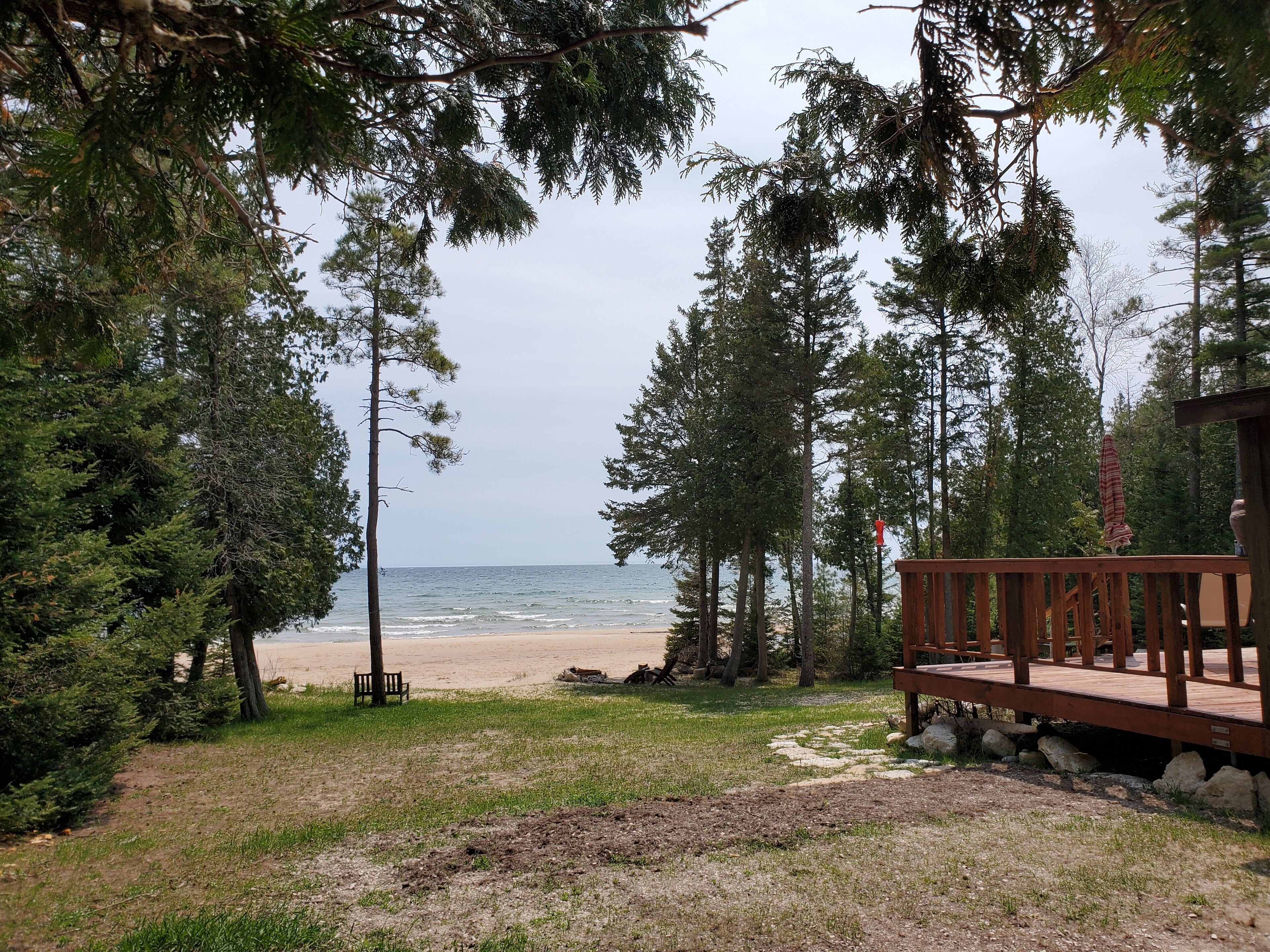 Enceinte de l’hébergement