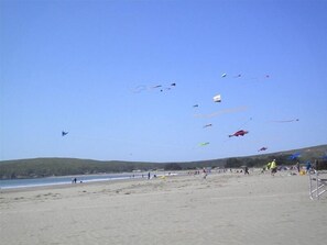 Sun-loungers, beach towels