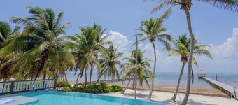 An unBELIZEable home...Barefoot beachfront luxury!
