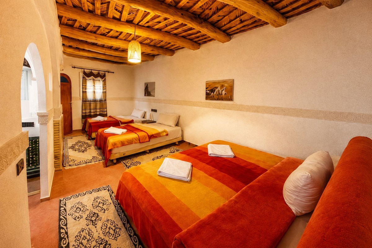 Family Room, 1 Bedroom | Premium bedding, blackout curtains, iron/ironing board (on request)