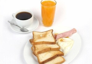 Tägliches inbegriffenes Frühstücksbuffet