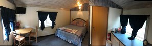Decoración individual, cortinas opacas, sistema de insonorización