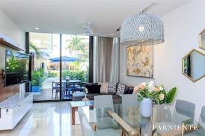 Luxury Apartment, 3 Bedrooms, Pool View | View from room - Oceana by Farniente (Playa del Carmen)